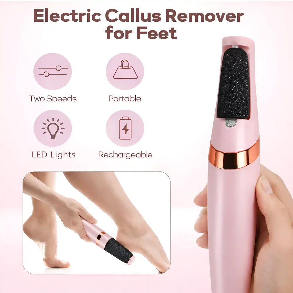 Electric Callus Remover for Dry & Cracked Feet - VAULTMART