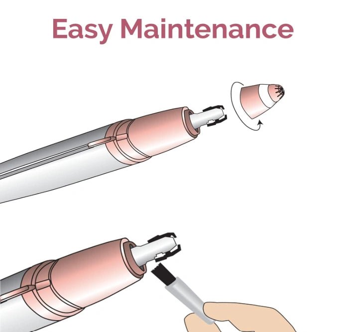 FLAWLESS EYEBROWS HAIR REMOVER USB - RECHARGEABLE - VAULTMART